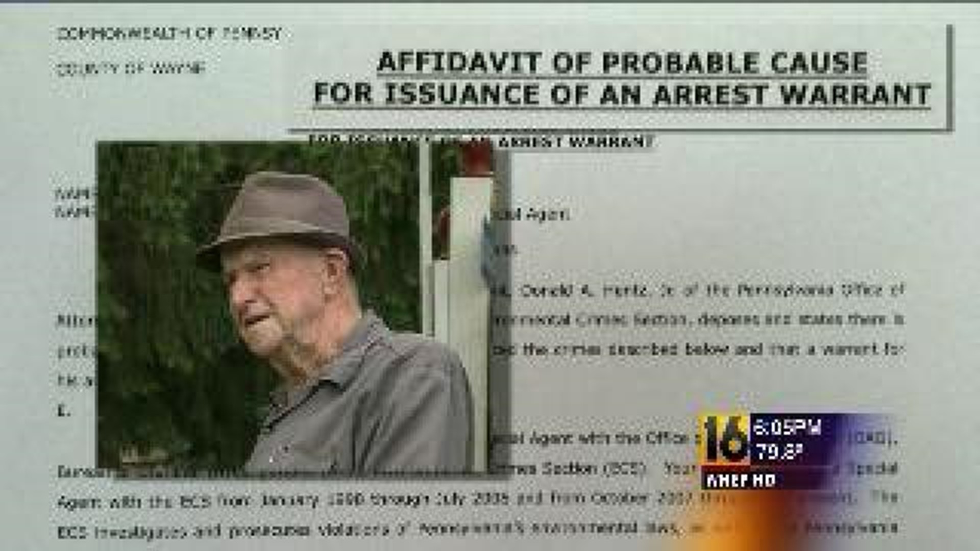 85-year-old Trailer Park Owner Faces Felony Pollution Charges