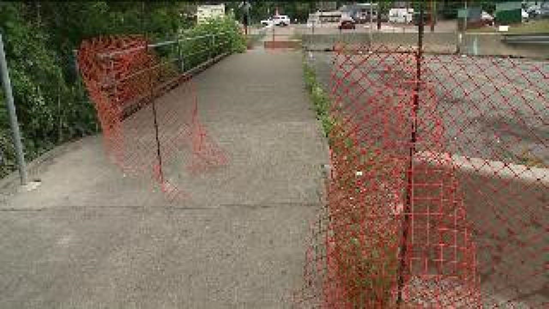 Safety Fence Cut, People Keep Crossing Crumbling Bridge