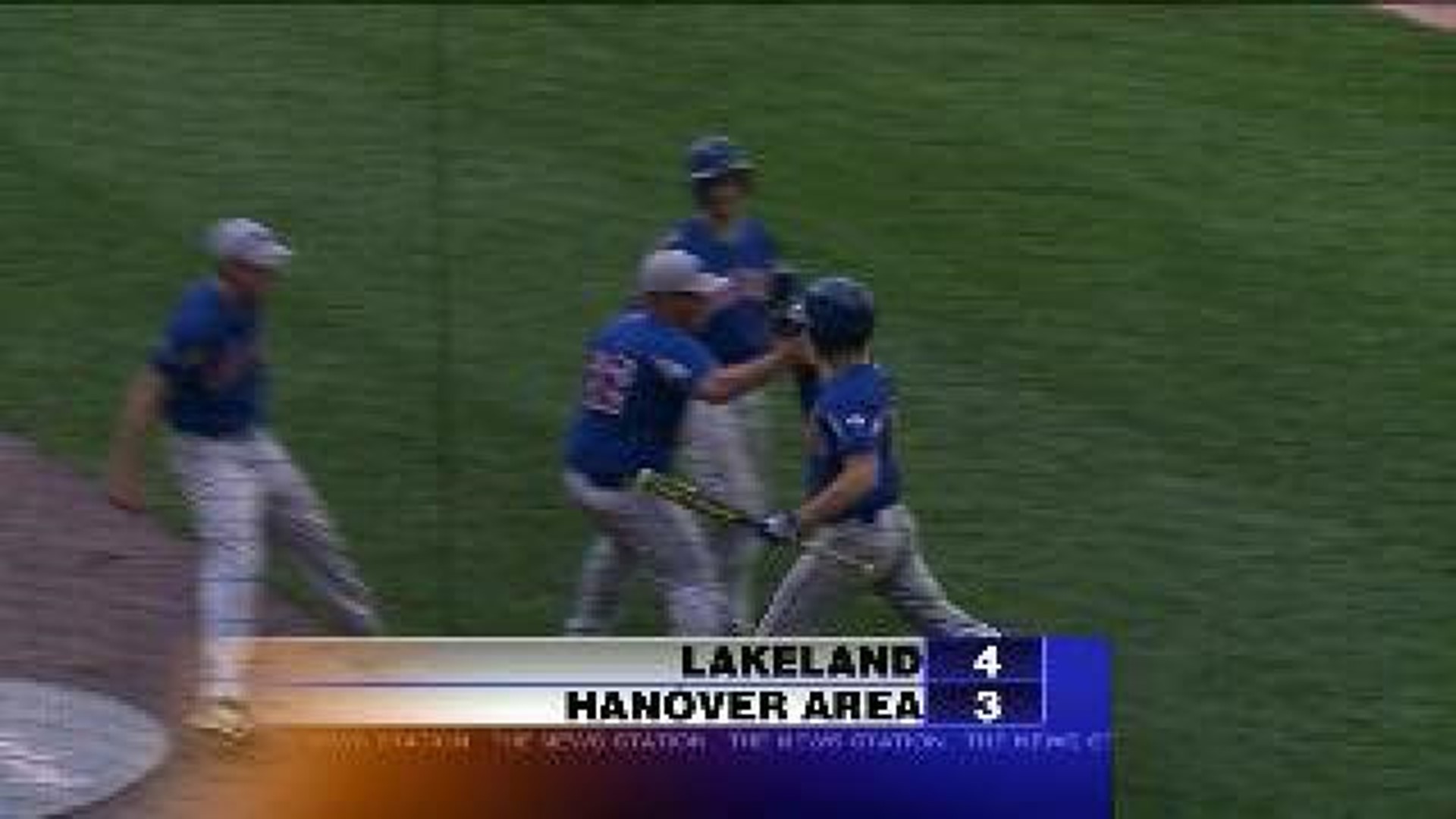 Lakeland vs Hanover Area BaseballVER AREA BBALL