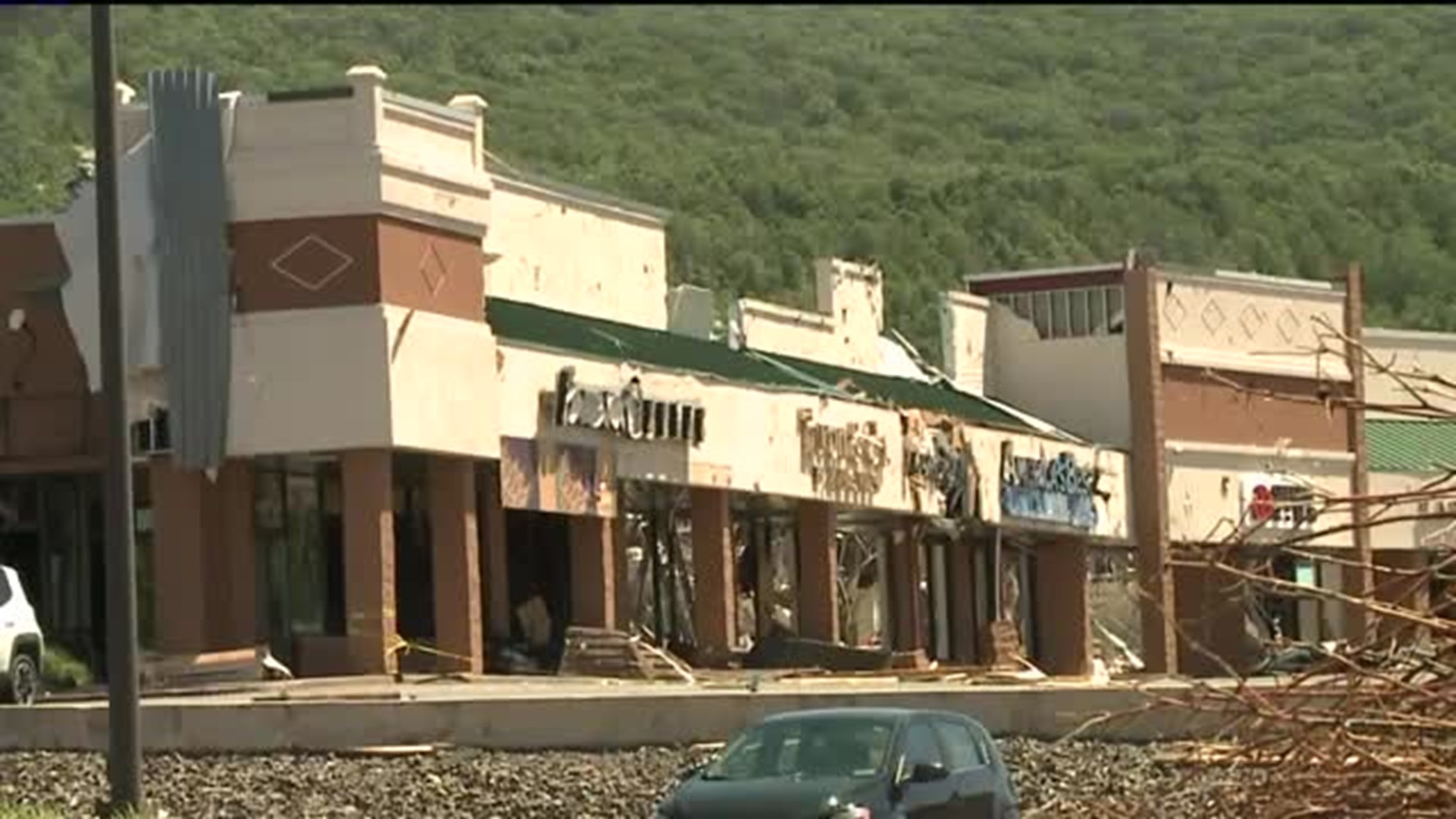Viewing, Assessing Tornado Damage as Businesses Try to Reopen