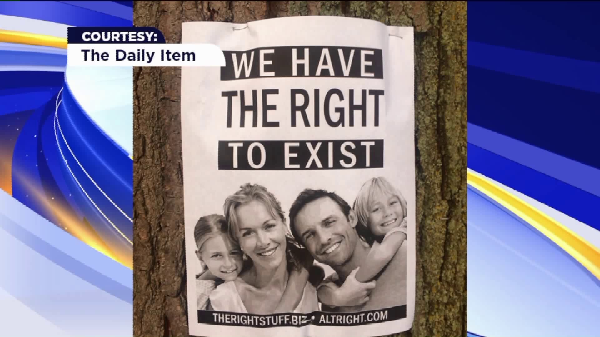 Flyers Promoting 'White Nationalism' Found Posted in Downtown Sunbury