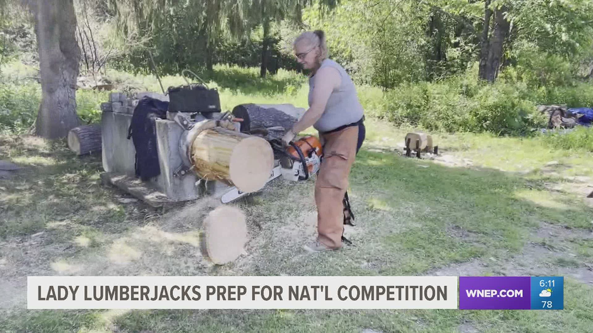 Two women from Susquehanna County are hoping to chop down their competition this weekend at the Stihl Timbersports qualifier in New York State.