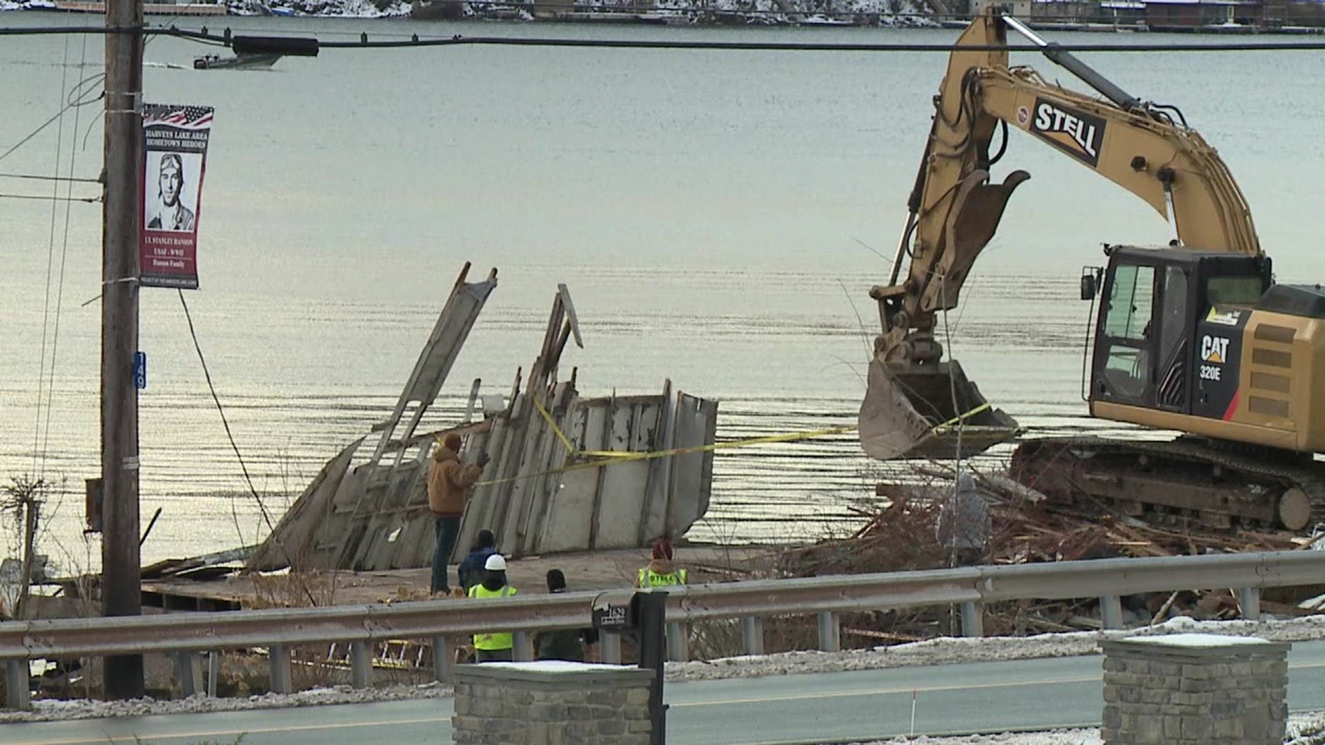 A long-standing symbol of fun and entertainment at Harveys Lake has now been torn down.