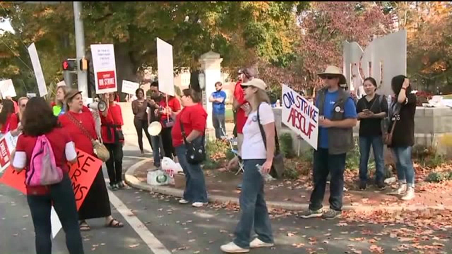 First Day of Faculty Strike at ESU