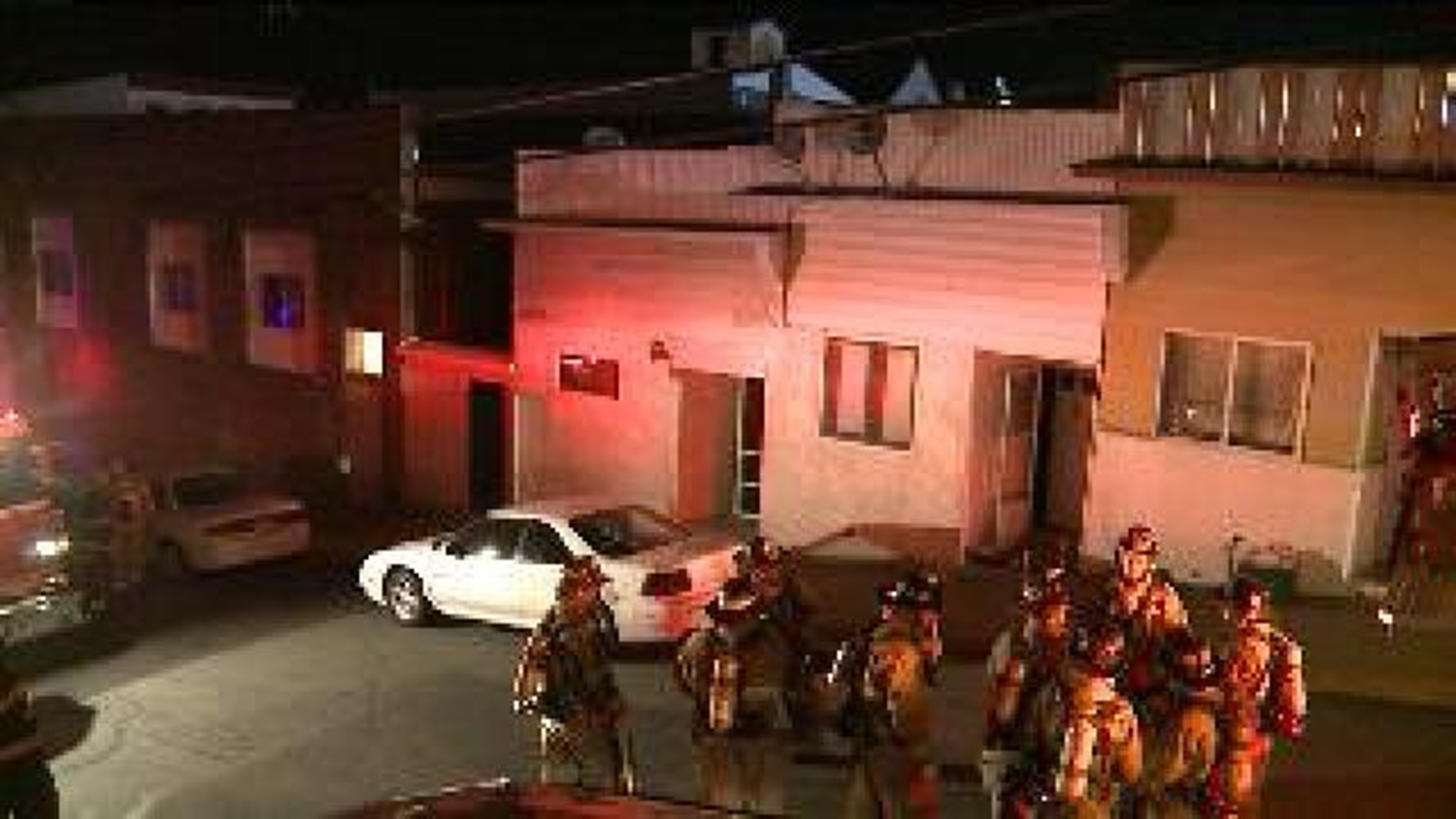 Flames Start In Basement of Luzerne County Business