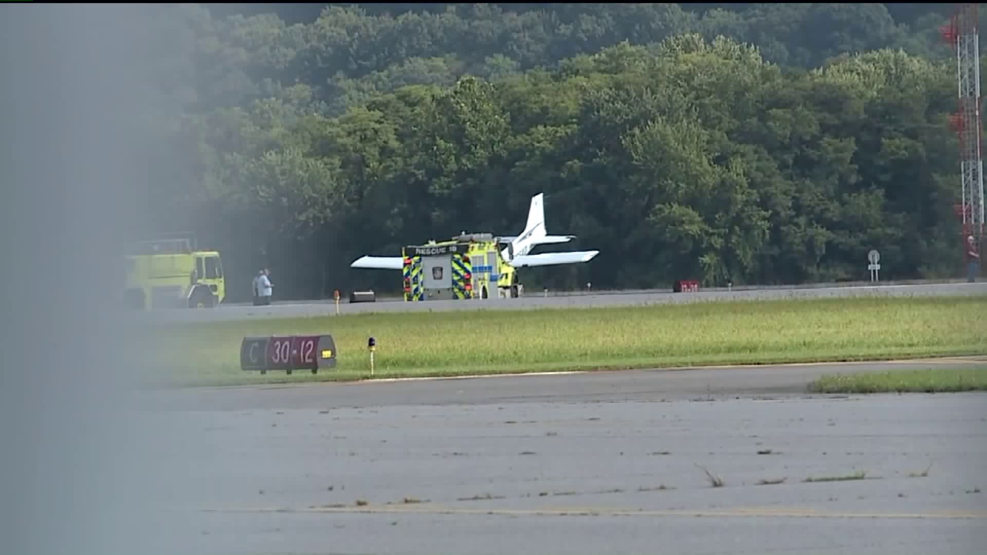 Plane Makes Rough Landing at Williamsport Regional Airport