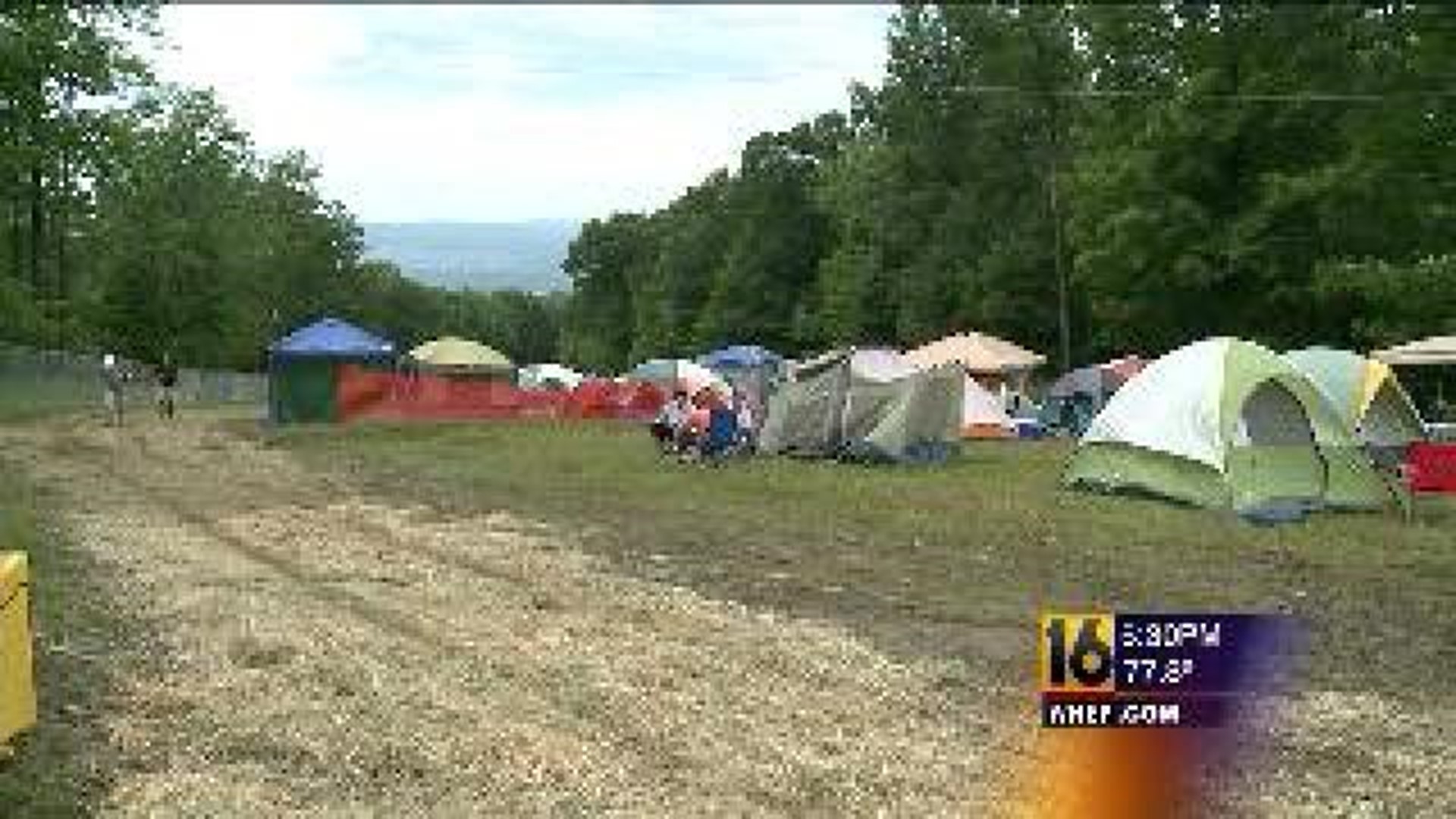 Campers Endure Wet Weather for Peach Music Festival