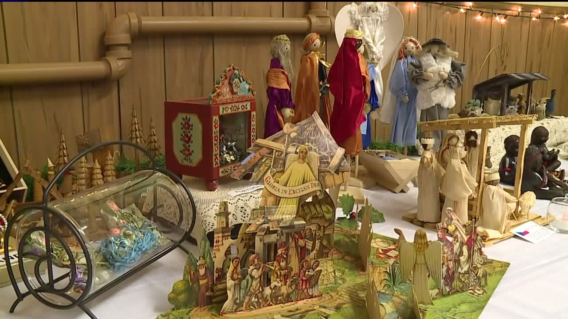 Hundreds of Nativity Sets on Display