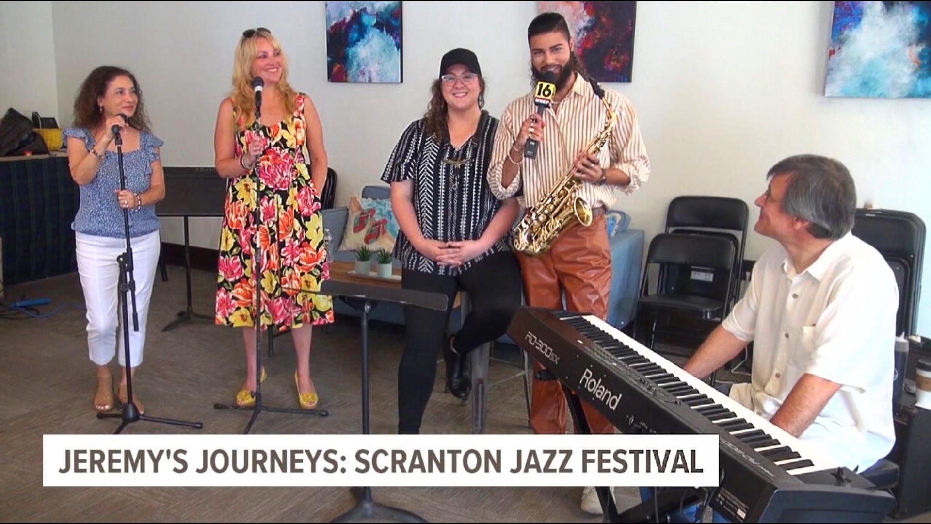 The 3-day festival featured nearly 100 artists, and Jeremy and his mom found themselves grooving all over Scranton in this latest installment of Jeremy's Journeys.