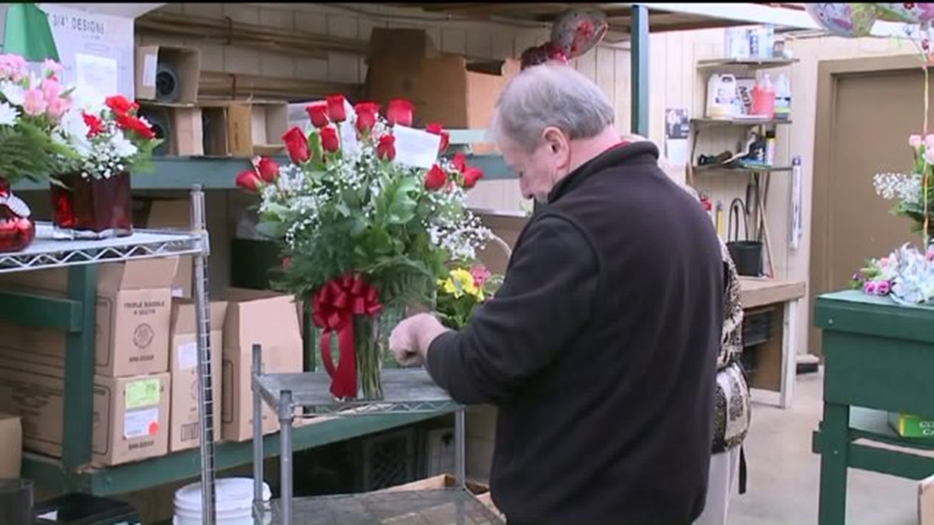 Special Deliveries on Valentine`s Day