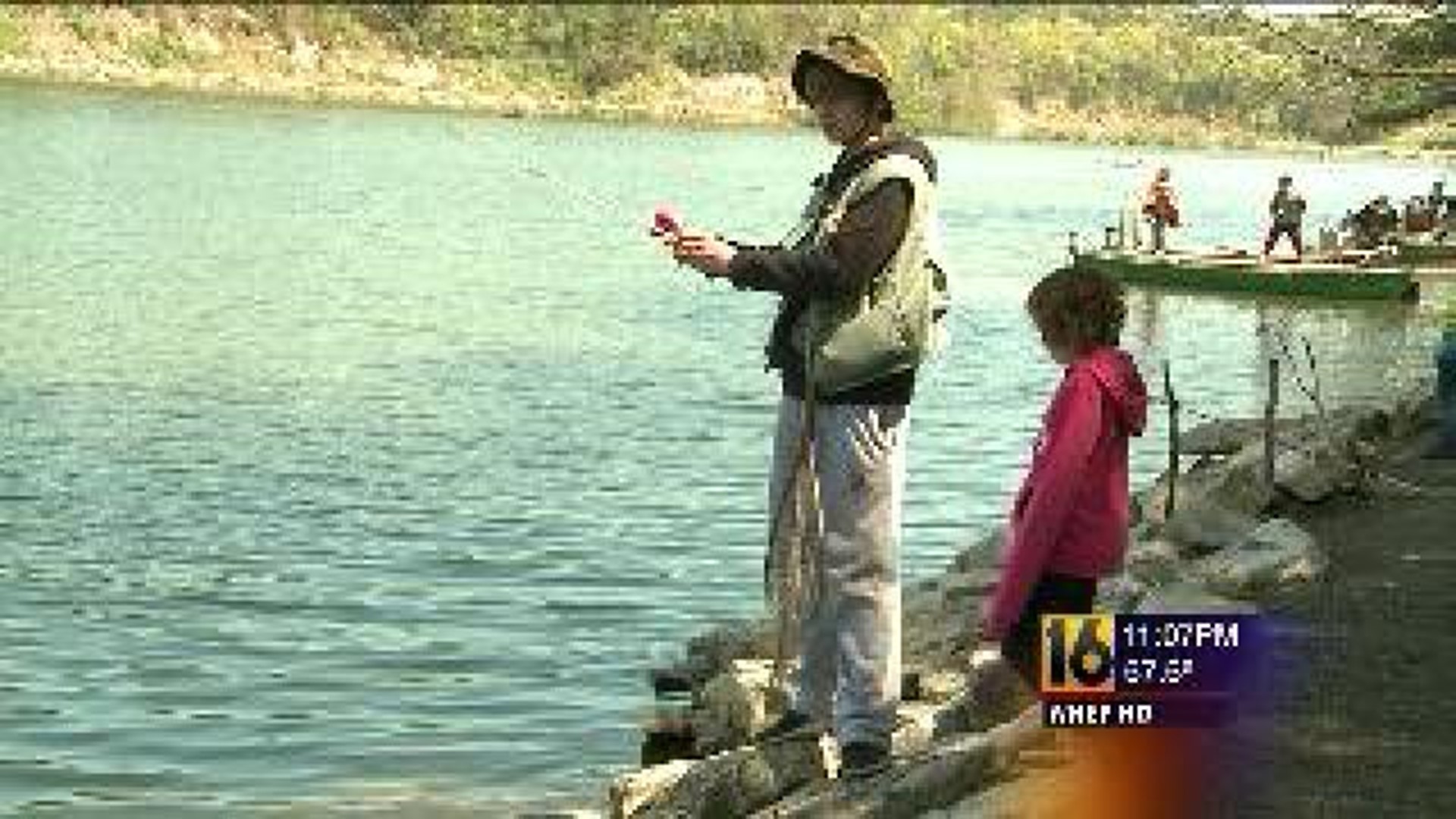 Families Share Fishing Fun In Schuylkill County