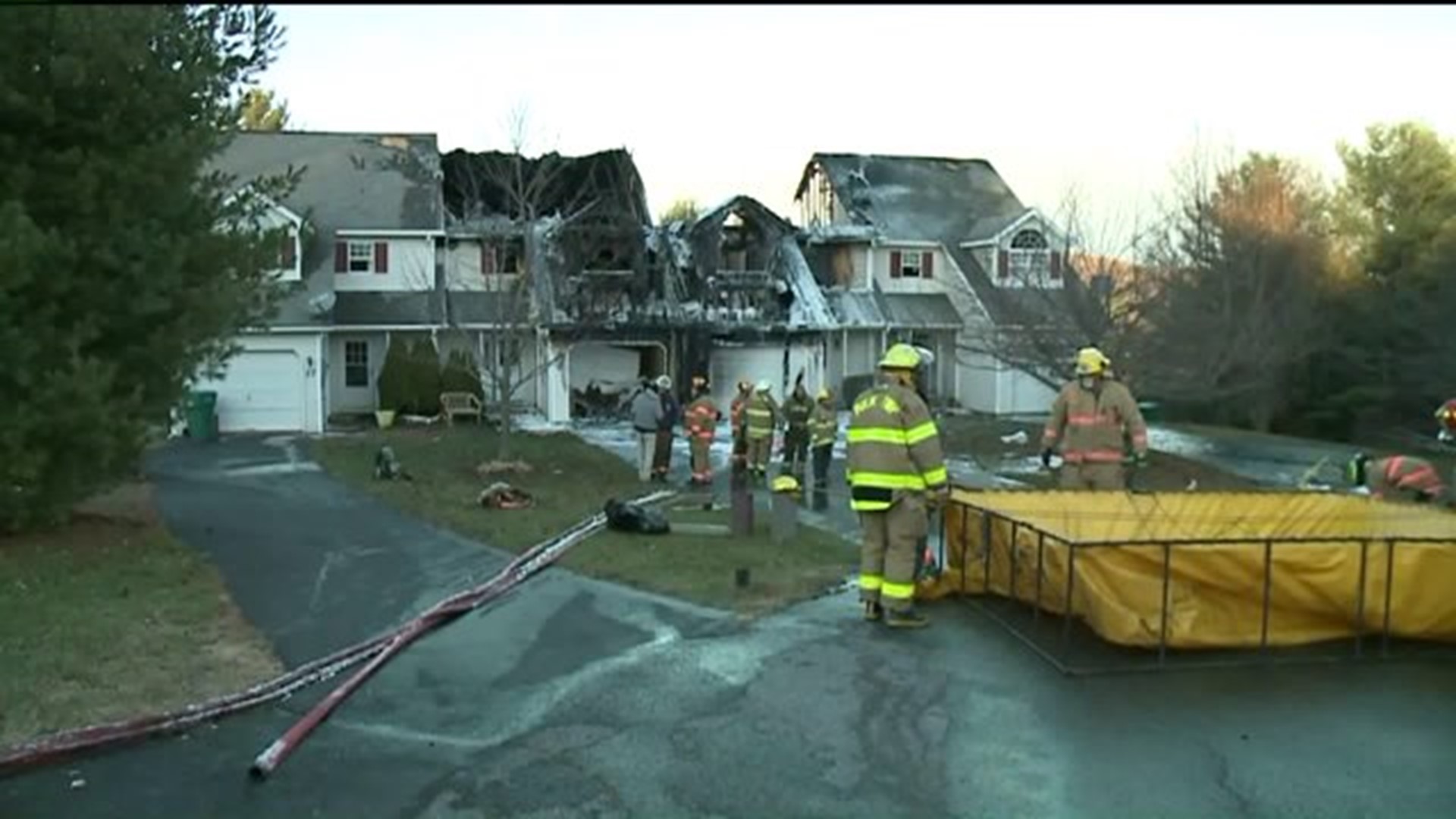 Four Homes Damaged by Fire in Poconos
