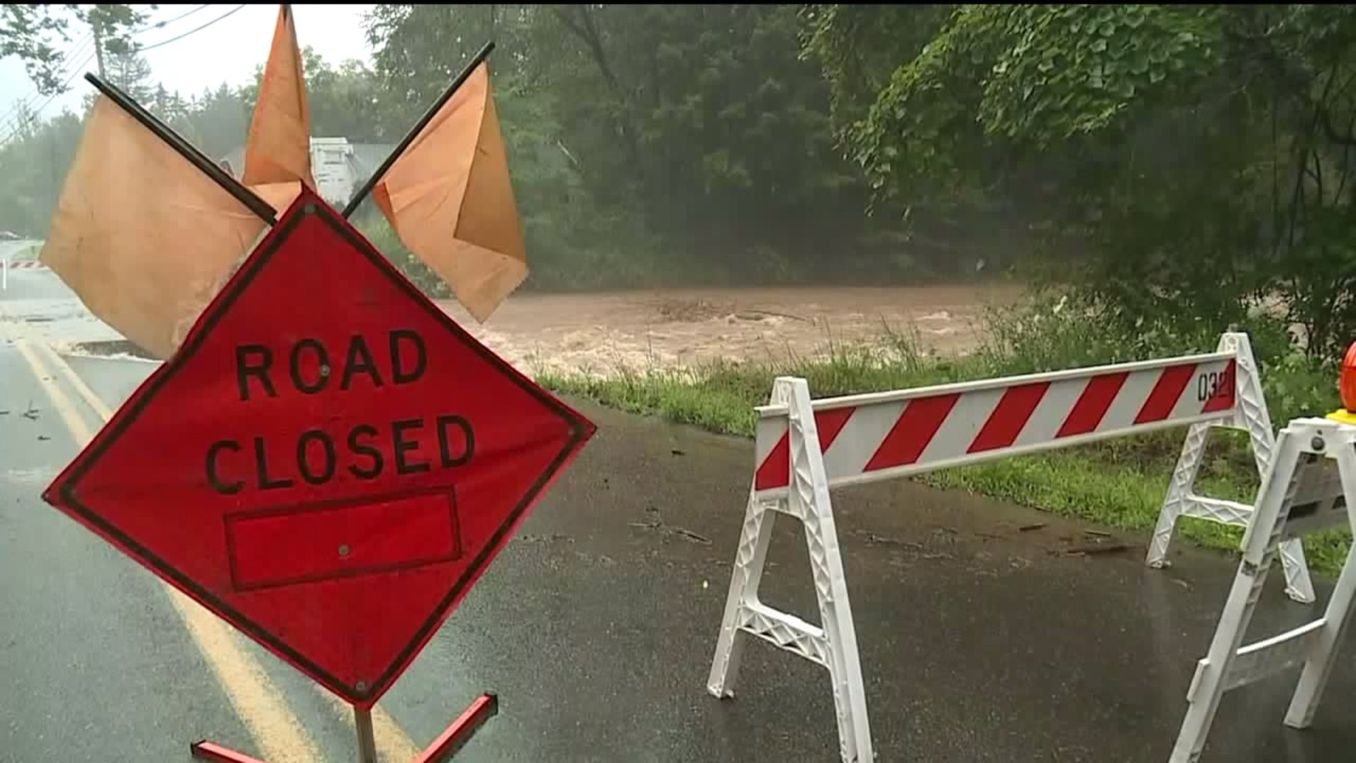 Flash Flooding Washes Out Roads, Bridges in Lycoming County | wnep.com