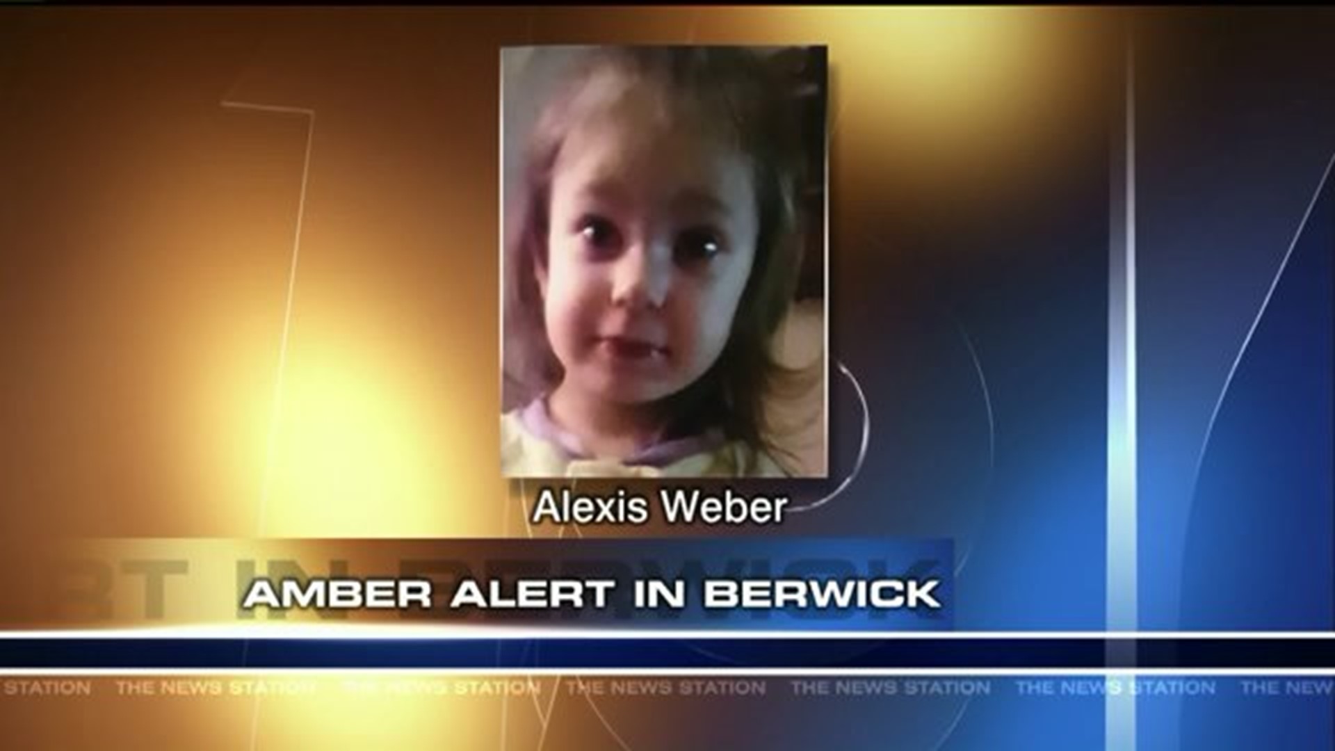 Amber Alert Issued for 2-Year-Old Girl Abducted from Berwick