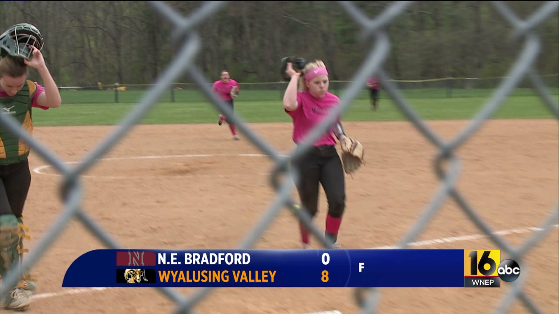 NE Bradford vs Wyalusing Valley softball
