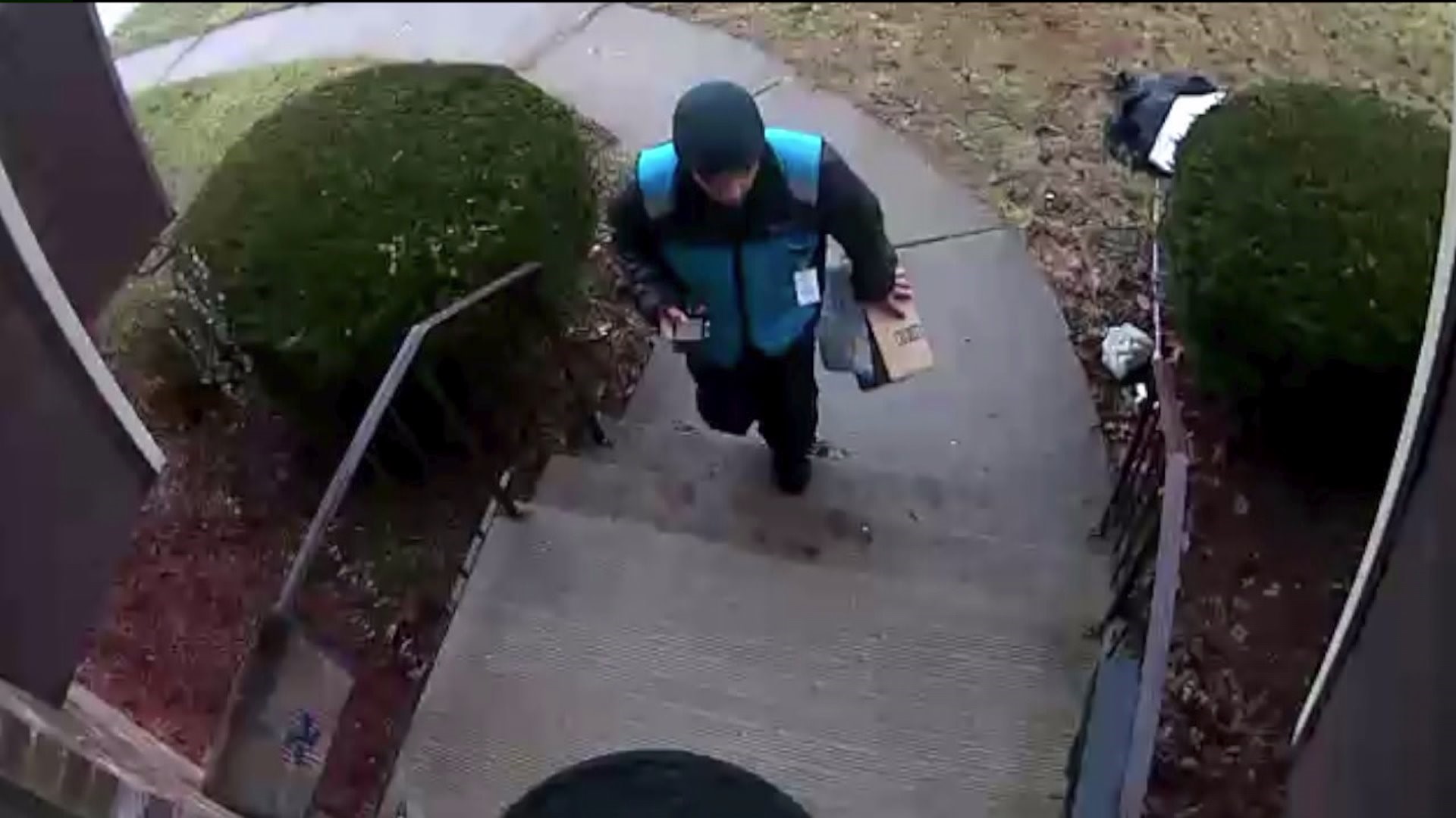 Caught on Camera: Amazon Delivery Driver Steals Package