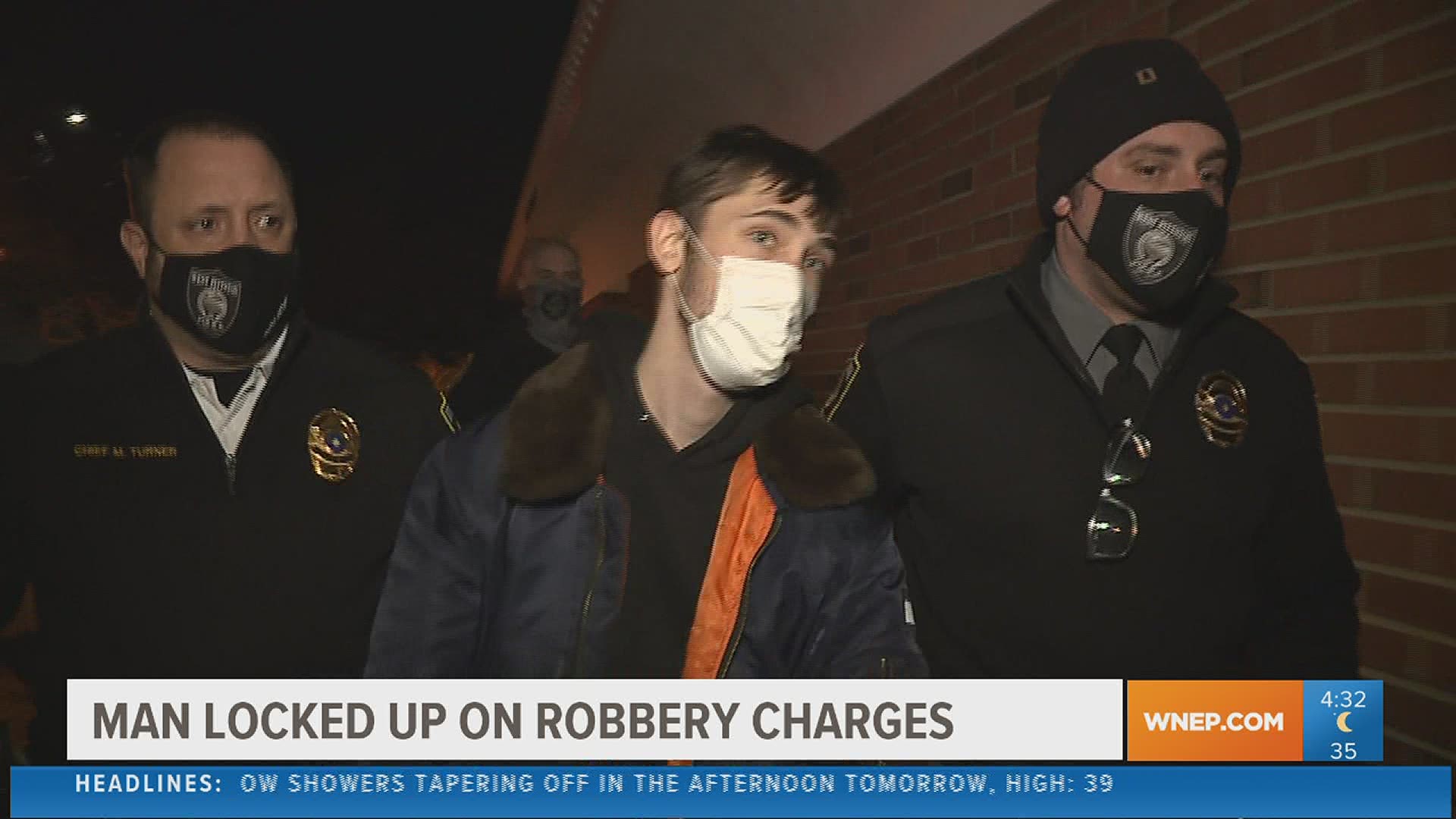 Man locked up on robbery charges in Luzerne County | wnep.com