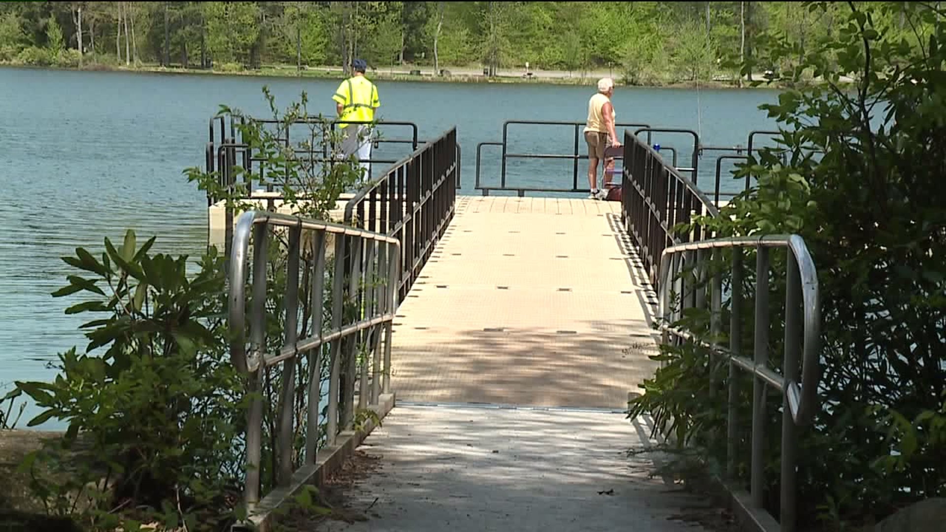 Fishing Pier Repaired in Lackawanna County