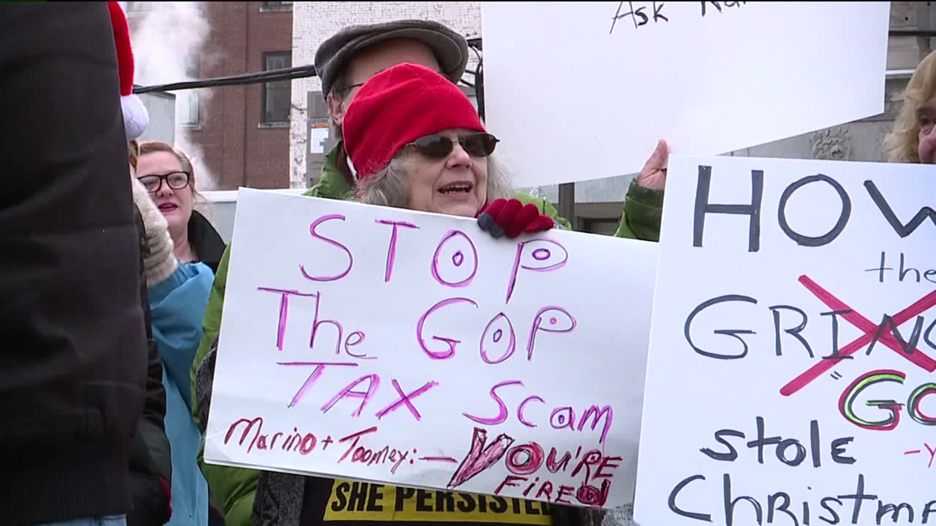 Rally Against GOP Tax Bill