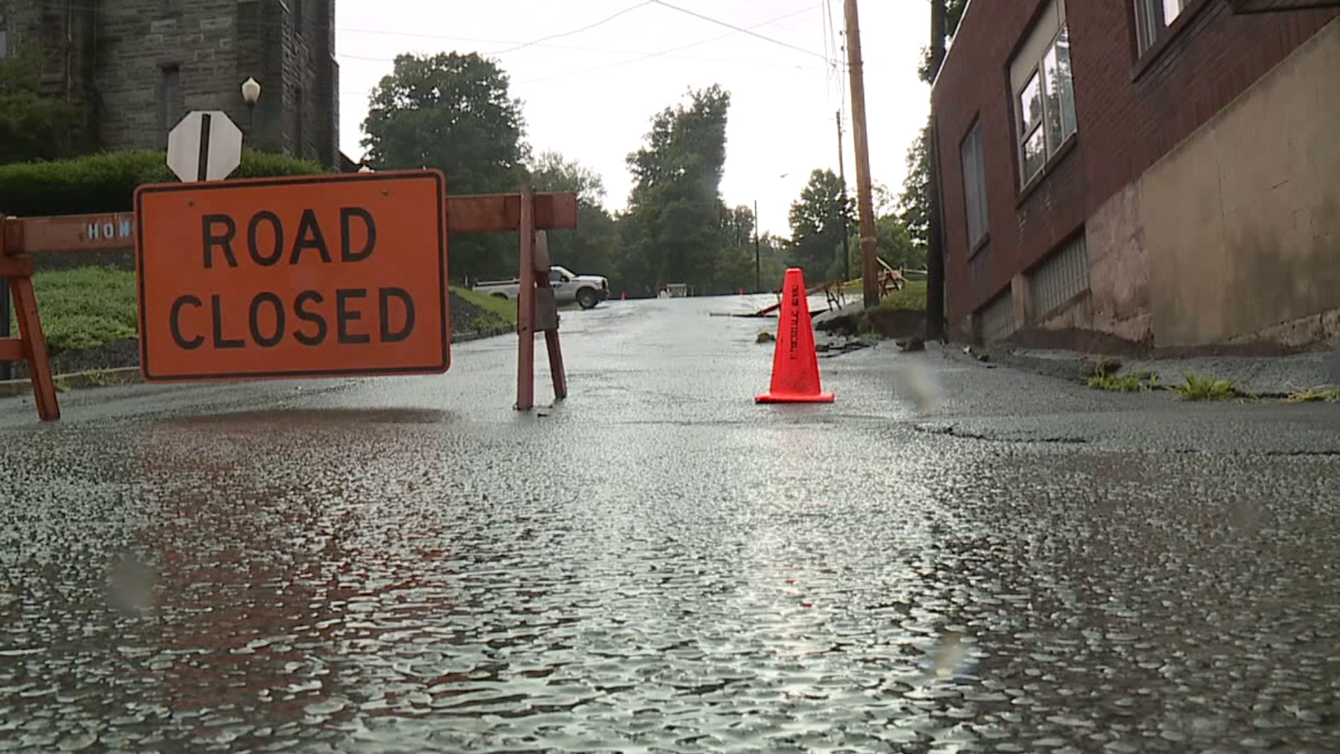 Wayne County saw areas of flooding on Tuesday and Honesdale's mayor declared a state of disaster.