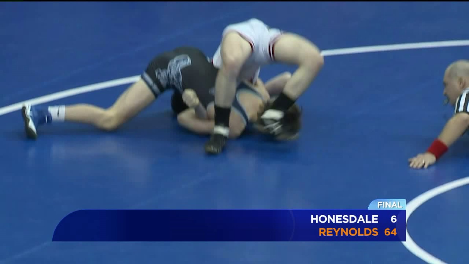 Honesdale vs Reynolds wrestlling
