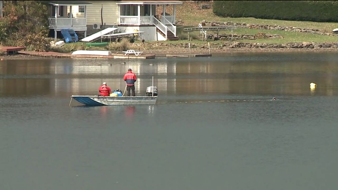 Dive Crew Searches Area of Interest on Lake Silkworth for Missing Man