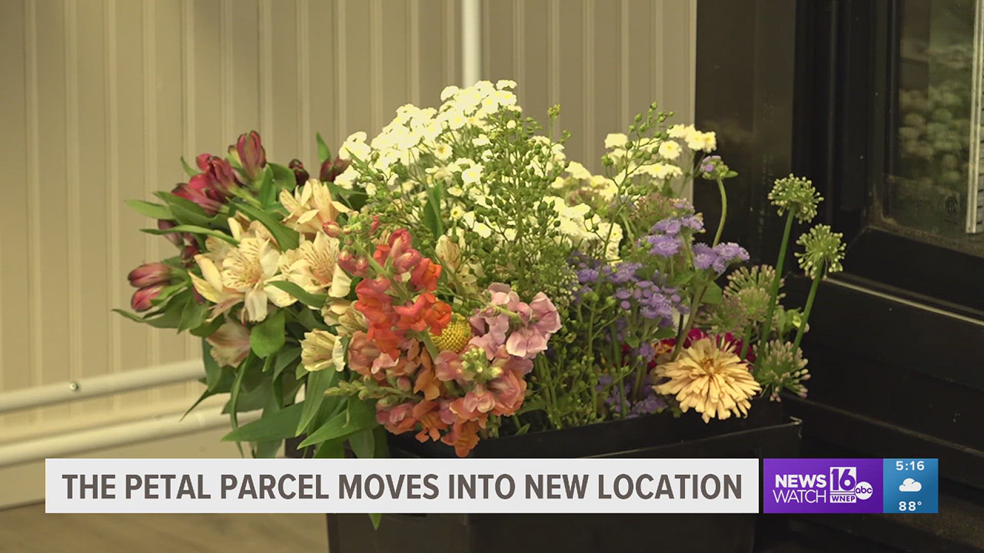 Newswatch 16's Mackenzie Aucker stopped by The Petal Parcel's new location that is blossoming, thanks to its customers. 