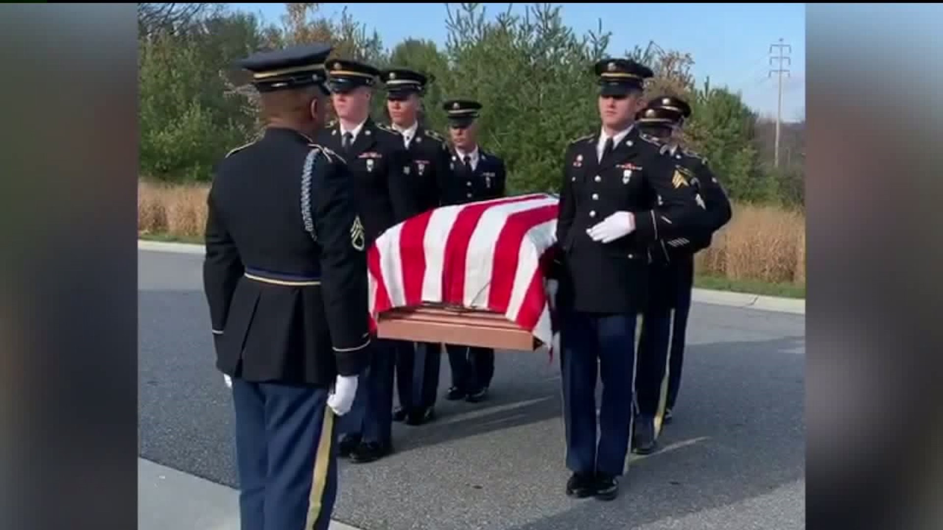 Funeral for Veteran Organized by High School Senior