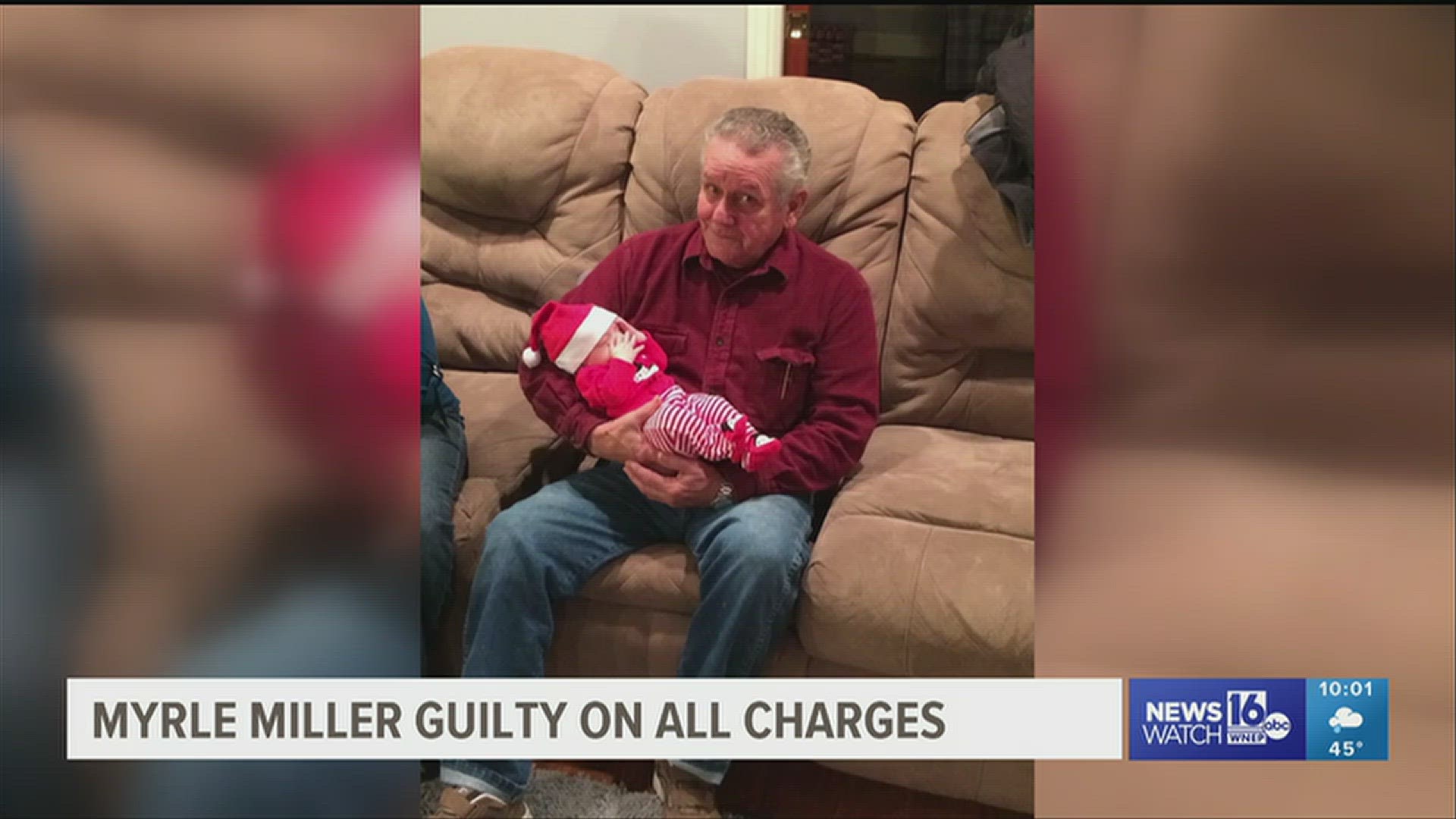 The 78-year-old Miller was found guilty of all charges, including first-degree murder, theft, and forgery.