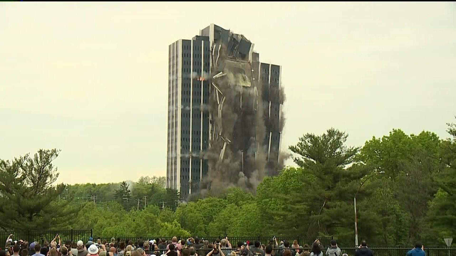 'Wasn't Going to Miss It' - Martin Tower Comes Down in Bethlehem