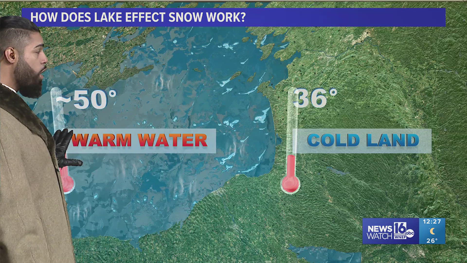 Coldest air so far of the season will last with us for much of the first half of December.