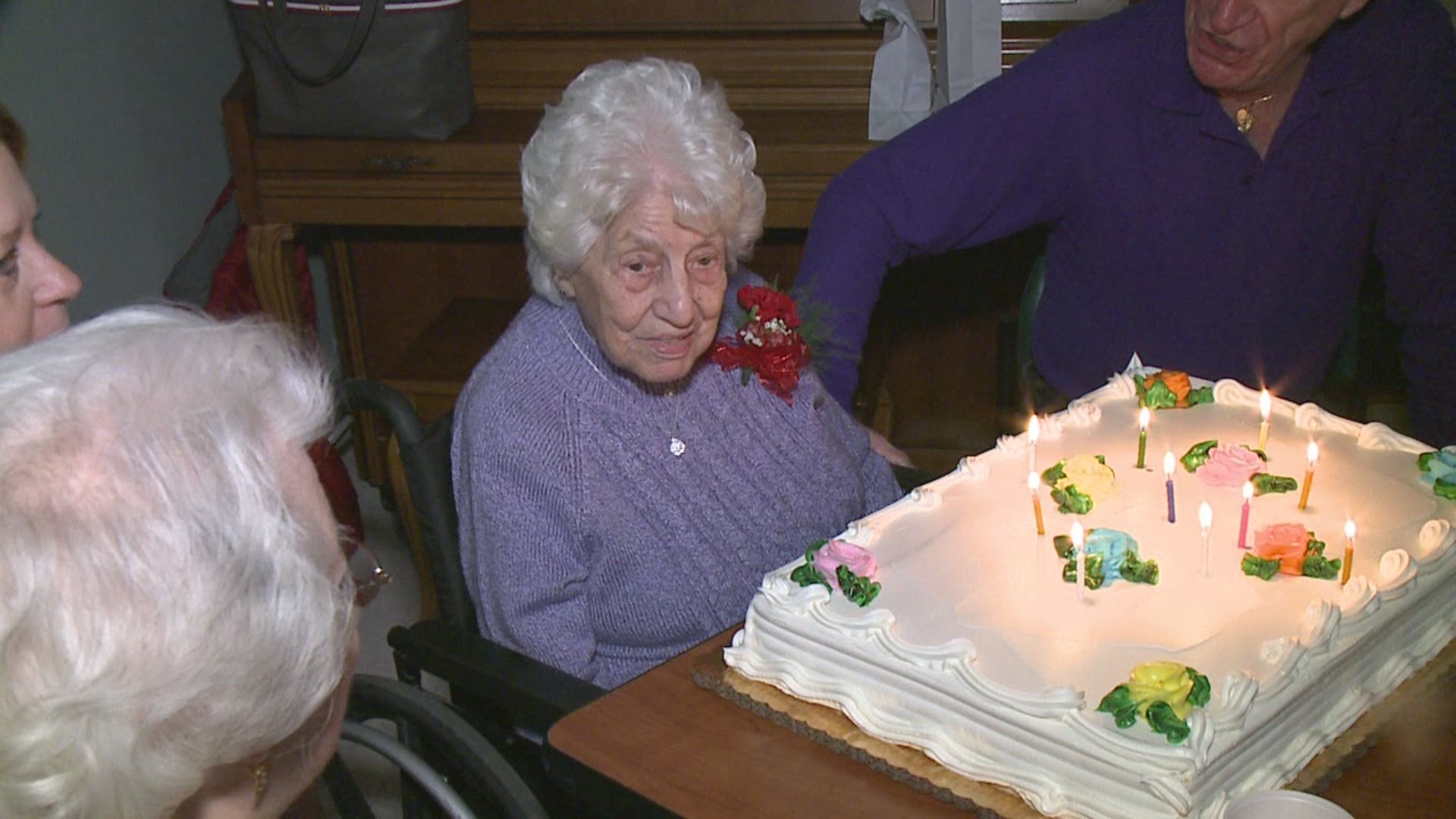 A Scranton woman turns 109 years old and isn't slowing down, still celebrating with parties.