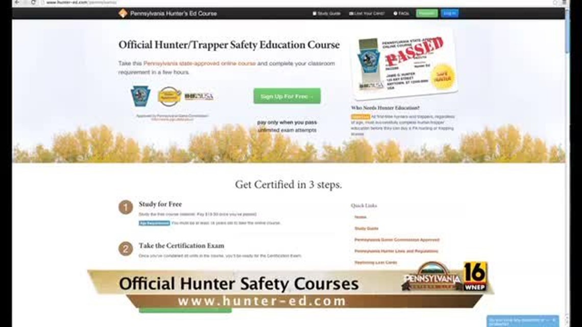 Hunter Safety Online Course