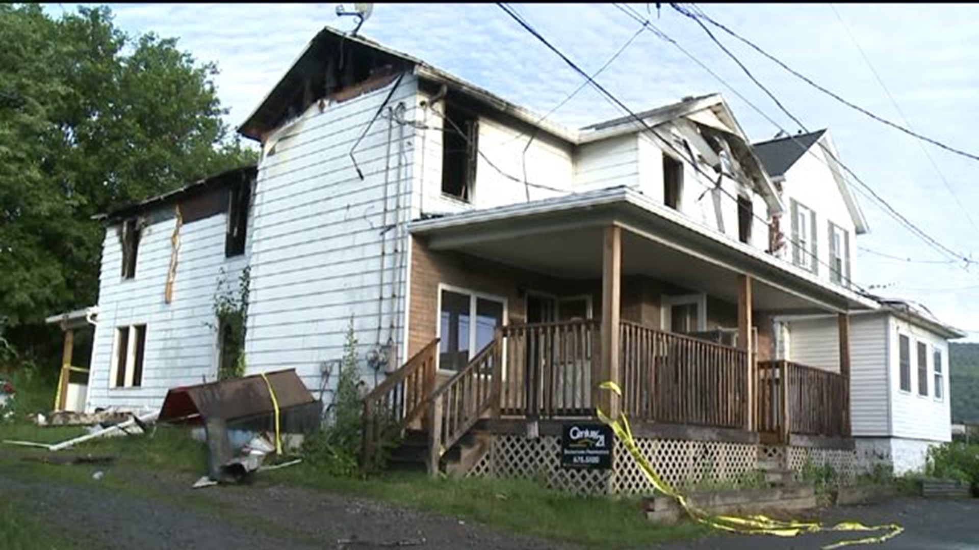 Neighbors Say Tires Slashed, Duplex Fire Set On Same Night