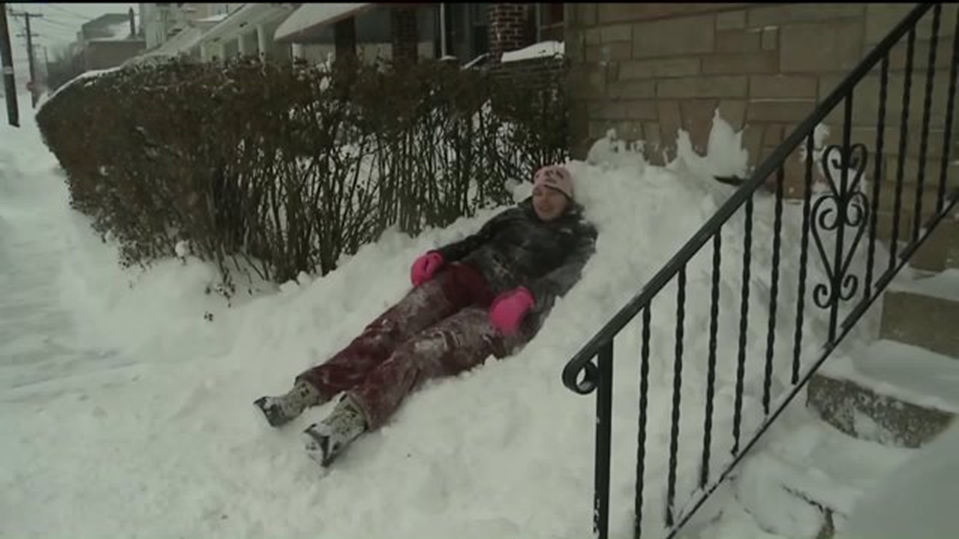 Dealing with the Snow in Luzerne County