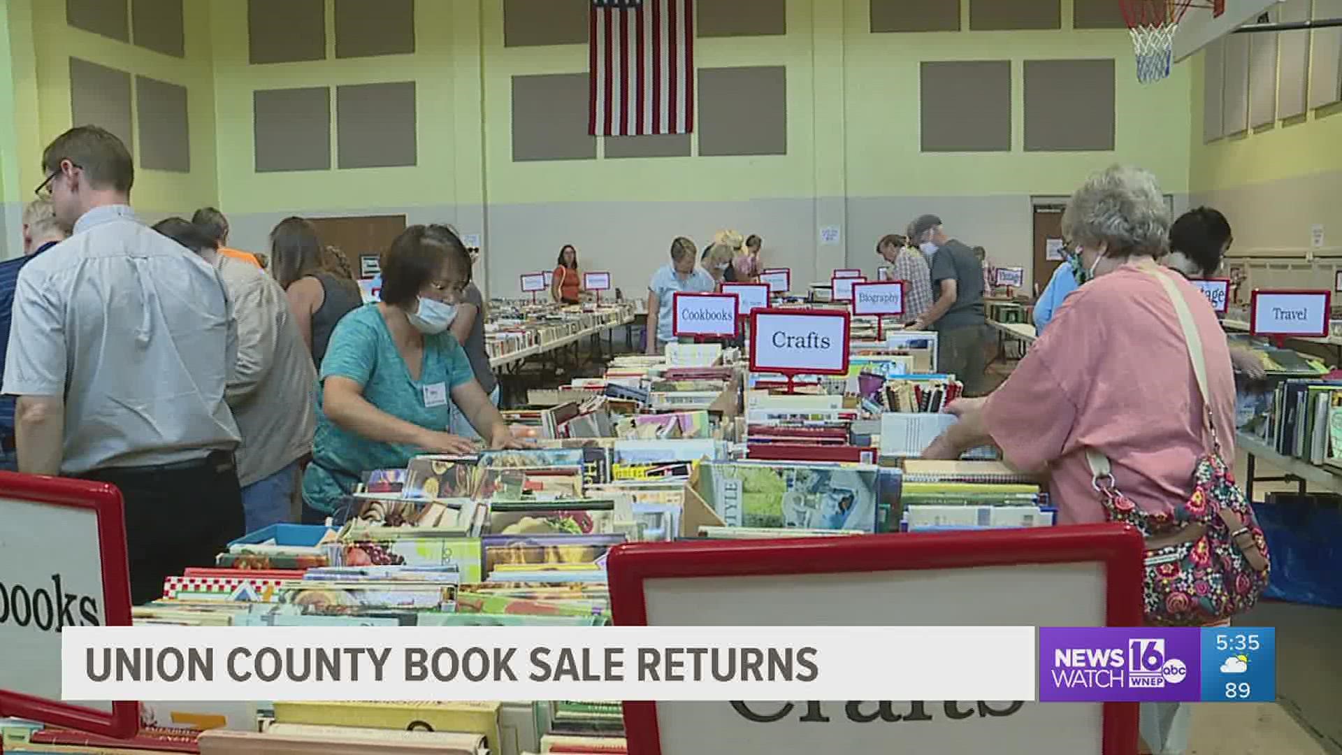Bookworms are flocking to the Lewisburg area this week as the Public Library for Union County is holding its book sale once again.