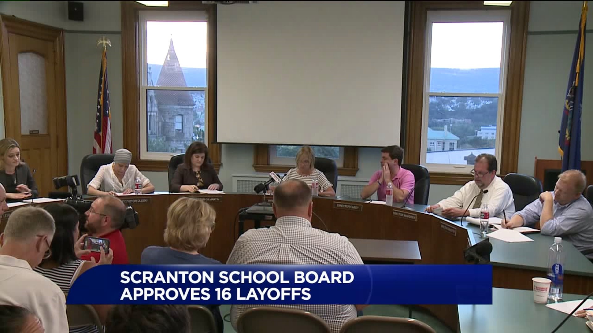 Scranton School Board Approves 16 Layoffs