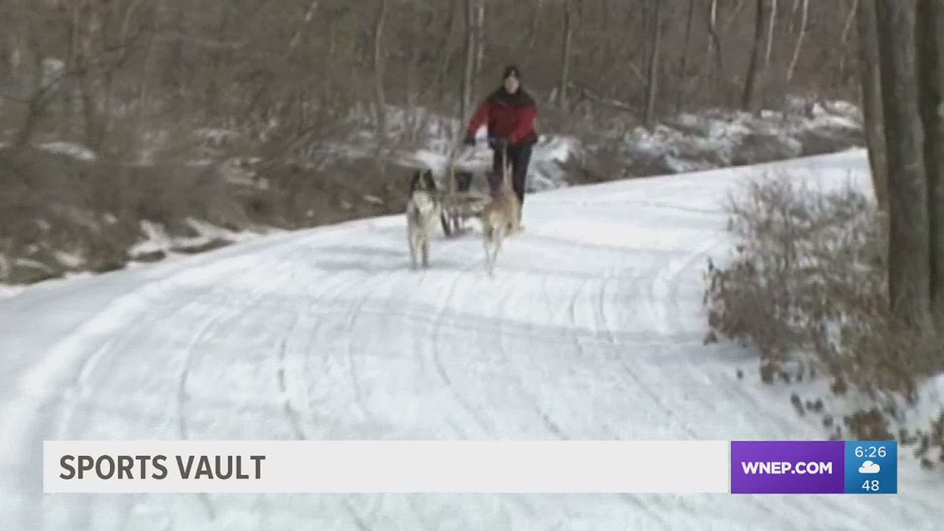 Sports Video Vault: Sled Dog Racing from Thornhurst in 1997.