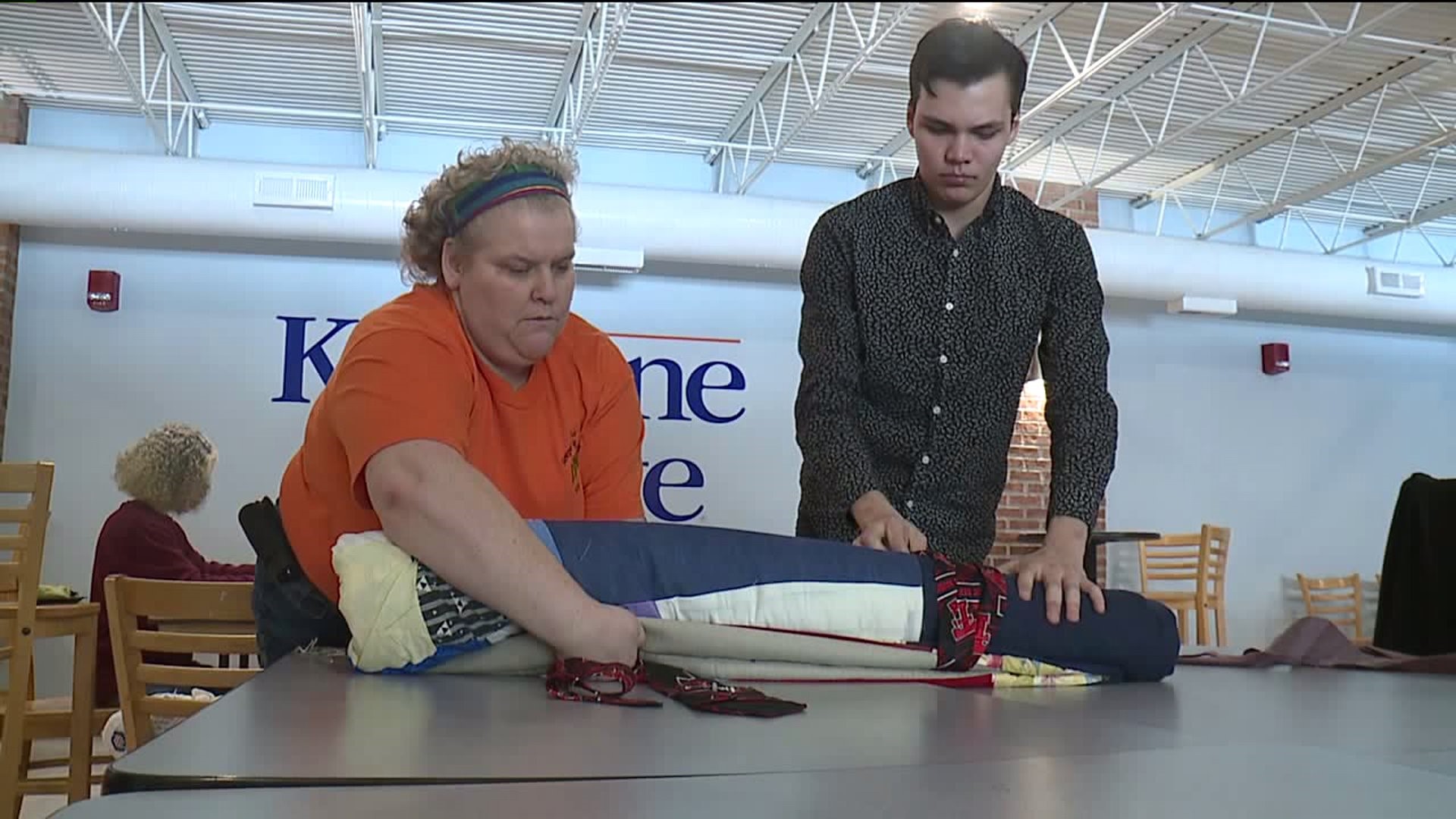 Sleeping Bag Project at Keystone College Brings Warmth to Needy
