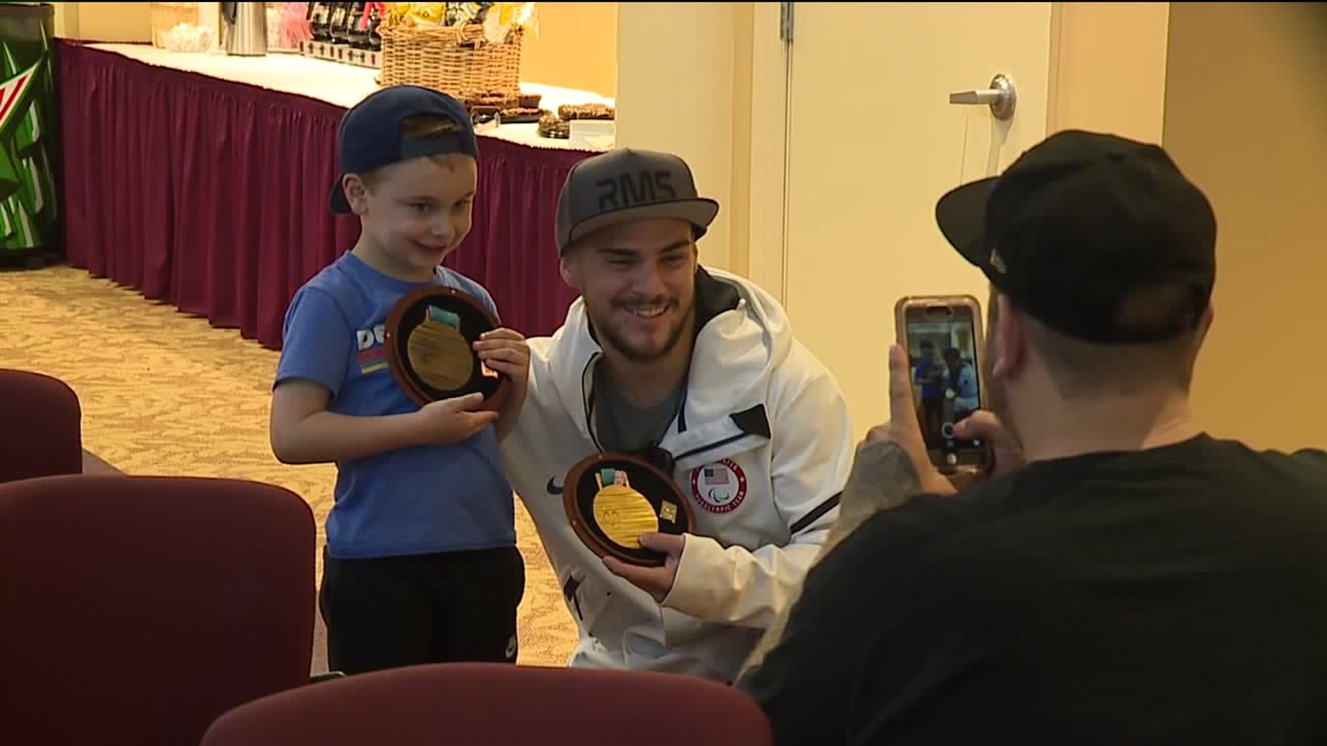Paralympic Snowboarder Brings Inspiring Message to Allied Services in Scranton