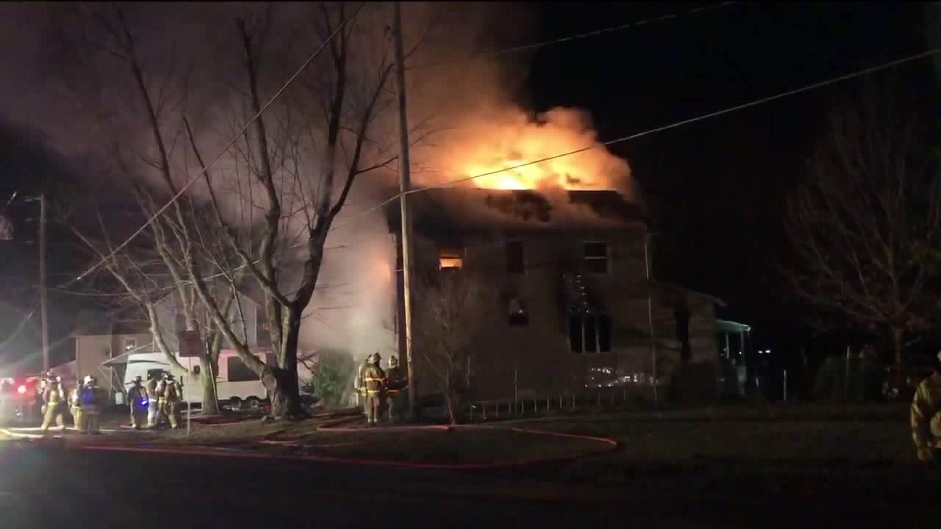 Crews Battle Fire at Luzerne County Home