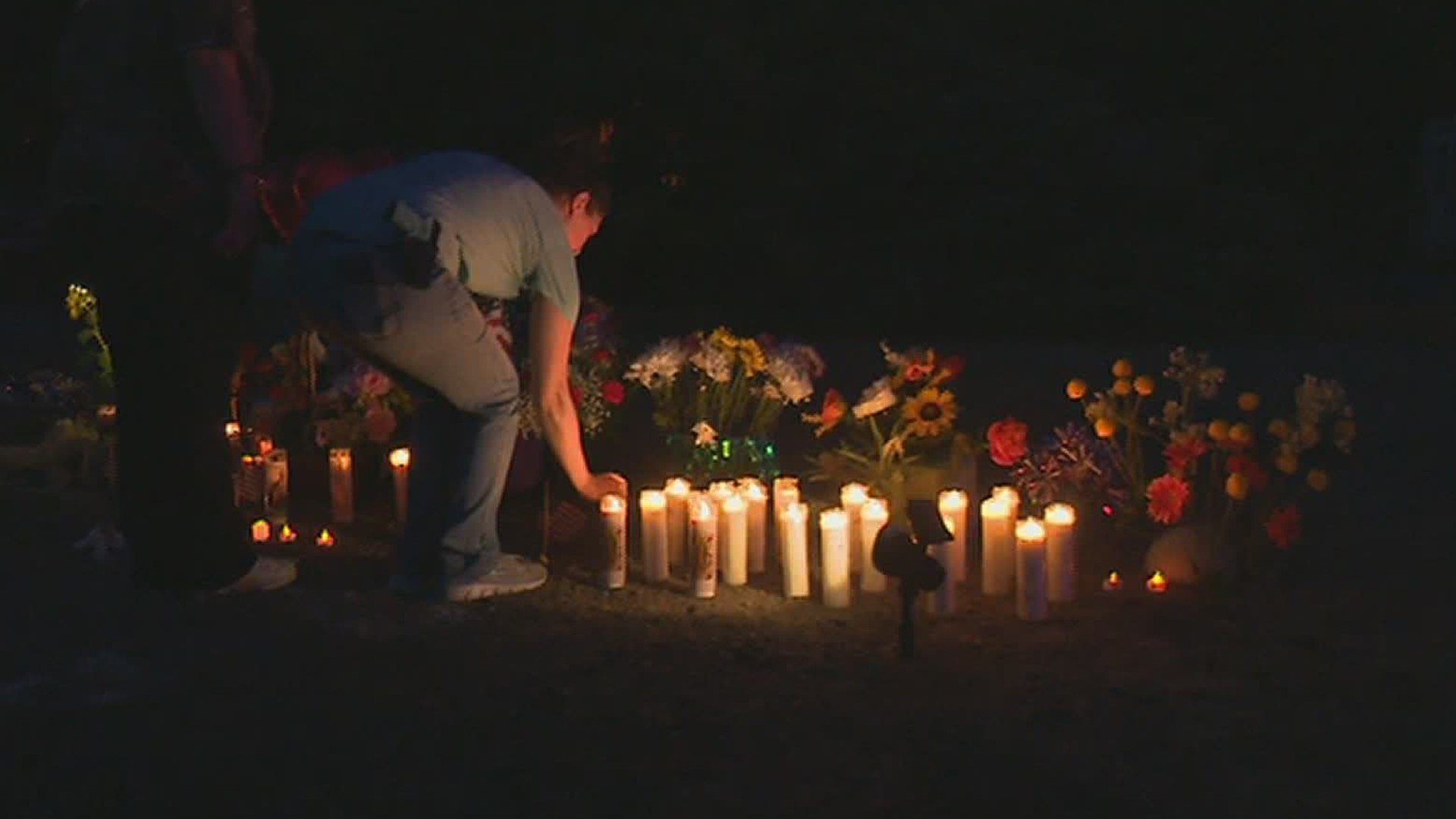 A community came together Sunday to remember an area fire chief who was shot to death after a property dispute with his neighbor last week.