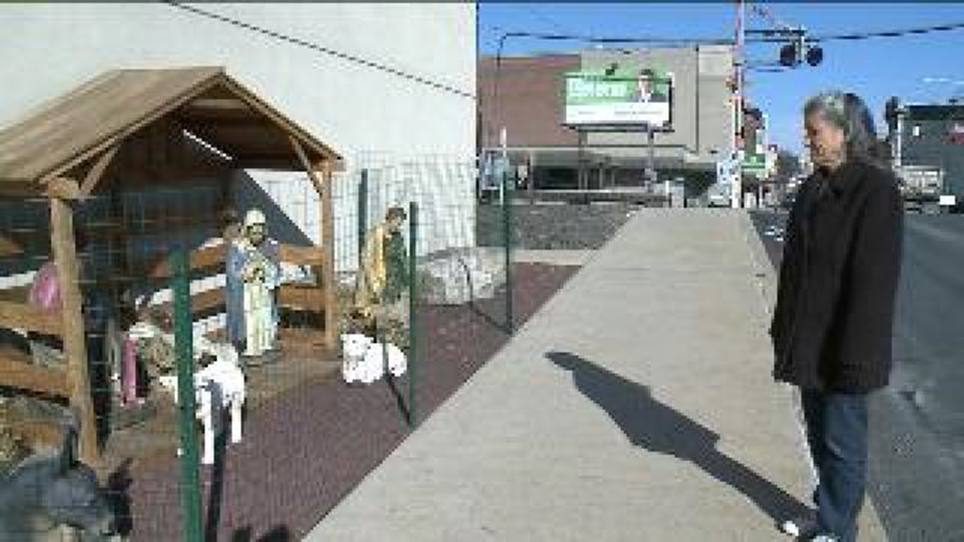 Nativity Scene Back up in Schuylkill Haven
