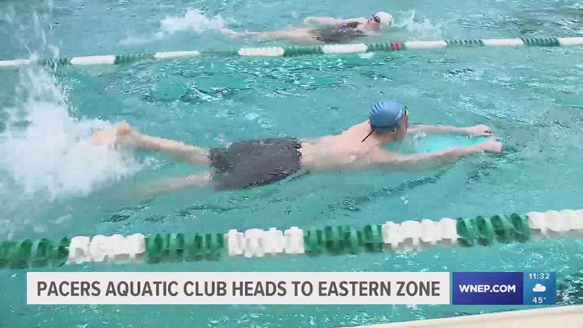 Pacers Aquatic Club Sending Five Swimmers To the Eastern Zone