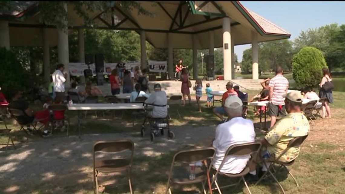 Labor Day Festival Draws Hundreds