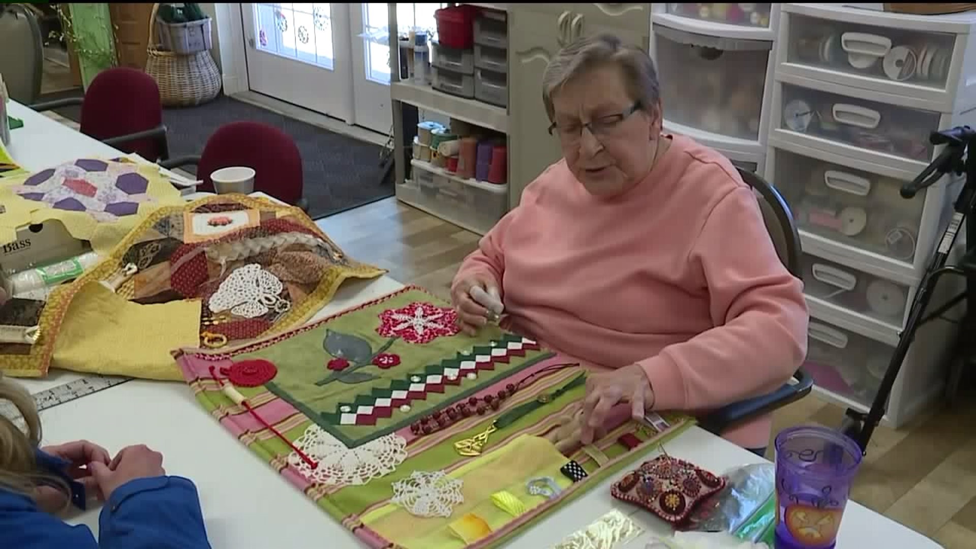 Creating 'Fidget Quilts' to Help Alzheimer's Patients