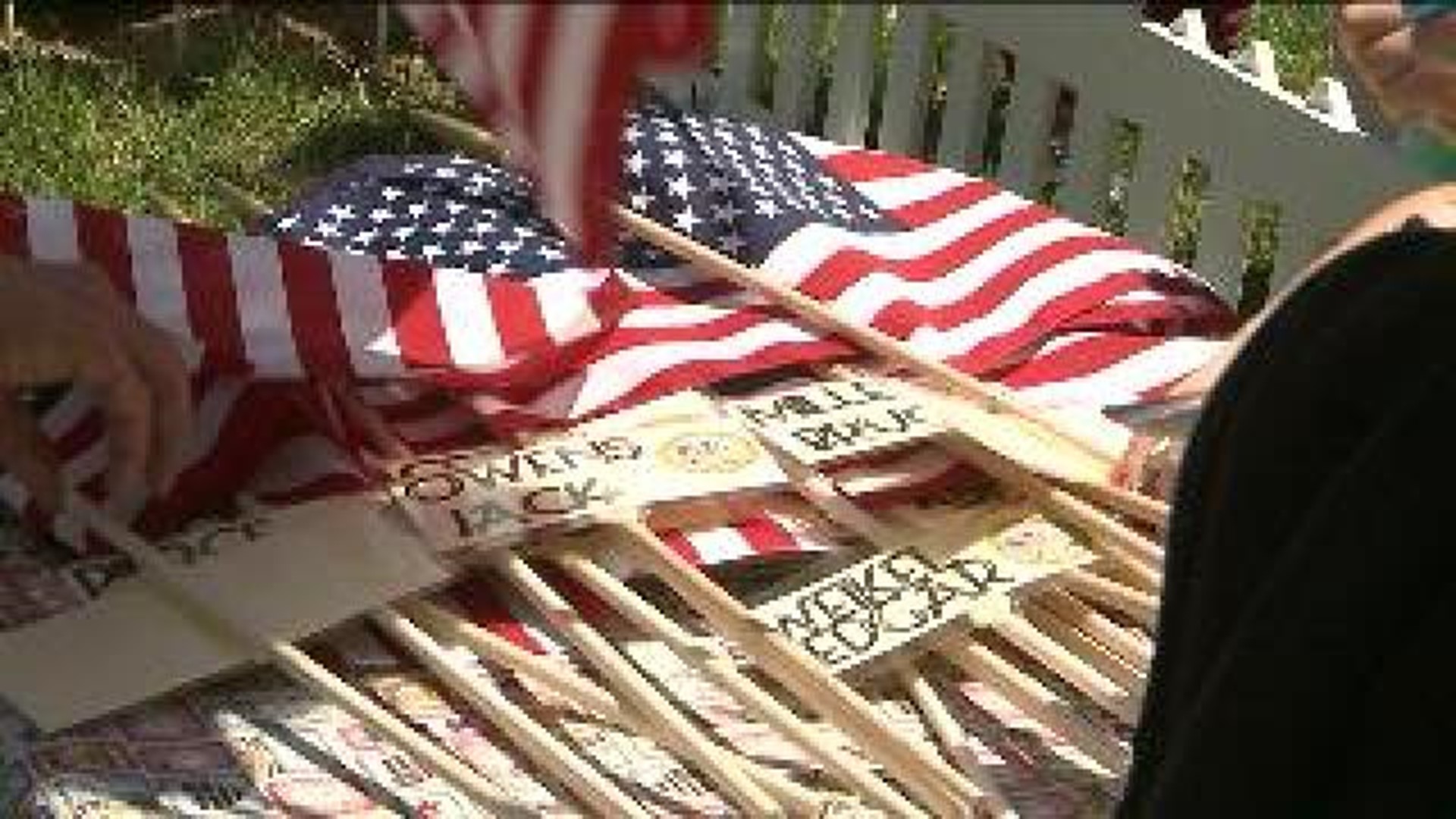 Flags Raised to Honor Veterans in Union County