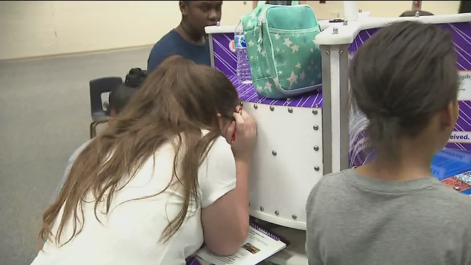 Students at a school district in the Poconos got their hands on a special learning opportunity.
