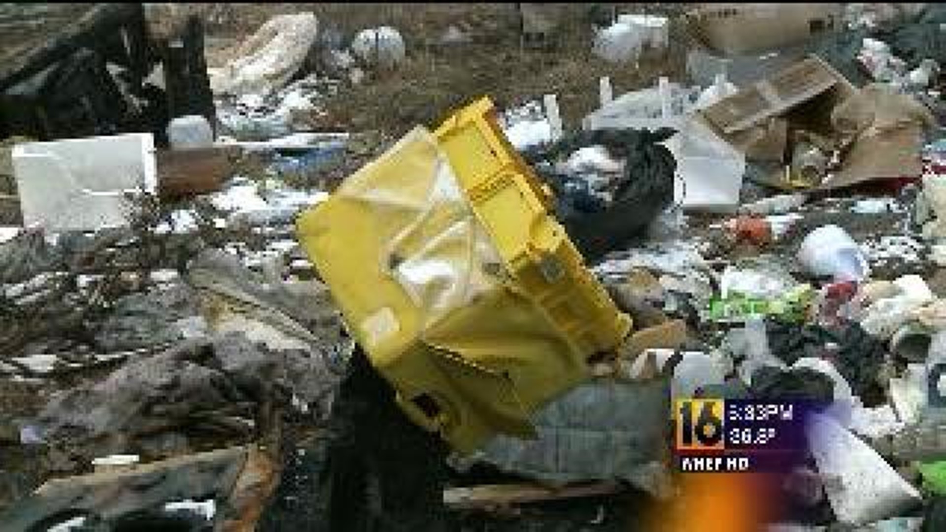 Illegal Dumping At Avondale Mine Disaster Site