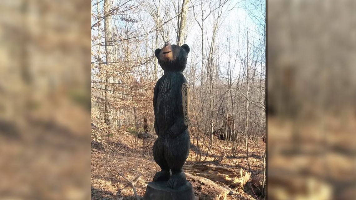 Wooden Bear Stolen | wnep.com